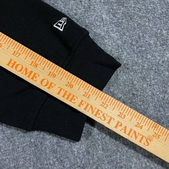 Los Angeles LA Kings Wordmark Logo New Era Hoodie Womens 2XL Black NHL Hockey - Picture 14 of 16